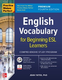 Cover Practice Makes Perfect: English Vocabulary for Beginning ESL Learners, Premium Fourth Edition
