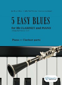 Cover 5 Easy Blues - Bb Clarinet & Piano (complete parts)