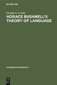 Cover Horace Bushnell's theory of language