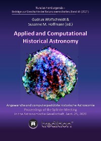 Cover Applied and Computational Historical Astronomy. Angewandte und computergestützte historische Astronomie.