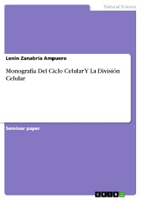 Cover Monografia Del Ciclo Celular Y La División Celular