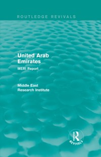 Cover United Arab Emirates (Routledge Revival)