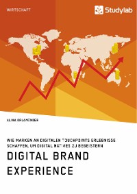 Cover Digital Brand Experience. Wie Marken an digitalen Touchpoints Erlebnisse schaffen, um Digital Natives zu begeistern