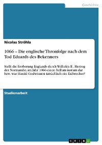 Cover 1066 – Die englische Thronfolge nach dem Tod Eduards des Bekenners