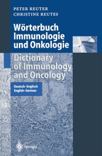 Cover Wörterbuch Immunologie und Onkologie / Dictionary of Immunology and Oncology