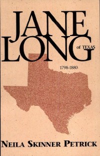 Cover Jane Long of Texas