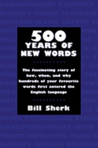 Cover 500 Years of New Words