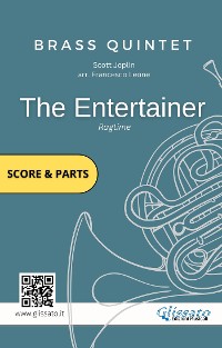 Cover Brass Quintet Sheet Music: The Entertainer (score & parts)