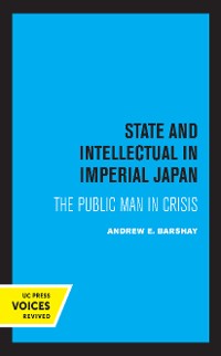 Cover State and Intellectual in Imperial Japan