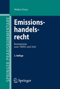 Cover Emissionshandelsrecht
