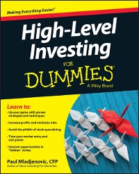 Cover High Level Investing For Dummies