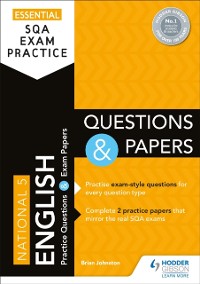 Cover Essential SQA Exam Practice: National 5 English Questions and Papers