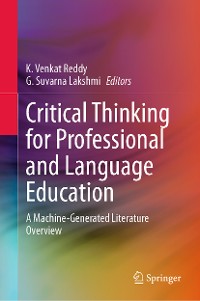 Cover Critical Thinking for Professional and Language Education