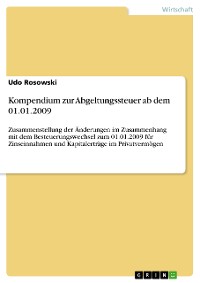 Cover Kompendium zur Abgeltungssteuer ab dem 01.01.2009