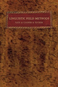 Cover Linguistic Field Methods