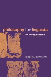 Cover Philosophy for Linguists