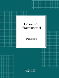 Cover Le odi e i frammenti