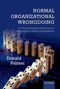 Cover Normal Organizational Wrongdoing