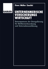 Cover Unternehmerische Versicherungswirtschaft