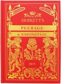 Cover Debrett's Peerage and Baronetage 2019