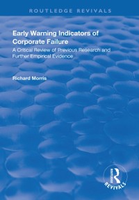 Cover Early Warning Indicators of Corporate Failure