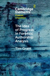 Cover Idea of Progress in Forensic Authorship Analysis