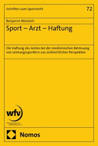 Cover Sport – Arzt – Haftung