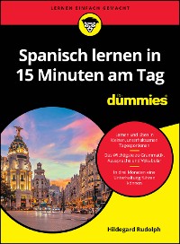 Cover Spanisch lernen in 15 Minuten am Tag für Dummies