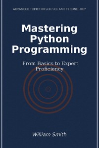 Cover Mastering Python Programming