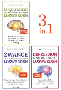 Cover Zwänge, Panikattacken, Depression und Burnout loswerden (3in1 Bundle)