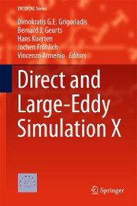 Cover Direct and Large-Eddy Simulation X