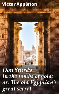 Cover Don Sturdy in the tombs of gold; or, The old Egyptian's great secret