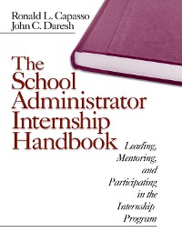 Cover The School Administrator Internship Handbook