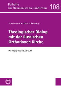 Cover Theologischer Dialog mit der Russischen Orthodoxen Kirche