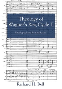 Cover Theology of Wagner’s Ring Cycle II