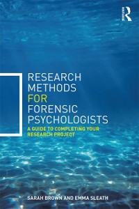 Cover Research Methods for Forensic Psychologists