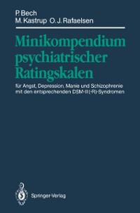Cover Minikompendium psychiatrischer Ratingskalen