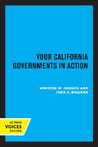 Cover Your California Governments in Action, Second Edition