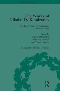 Cover Works of Nikolai D Kondratiev Vol 4