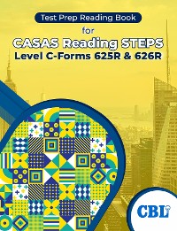 Cover Test Prep Reading Book for CASAS Reading STEPS Level C-Forms 625R and 626R