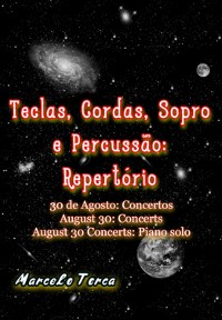 Cover Teclas, Cordas, Sopro E Percussão, Repertório Em 30 De Agosto Concertos