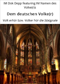 Cover Dem deutschen Volke(r)