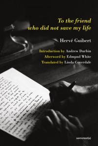 Cover To the Friend Who Did Not Save My Life