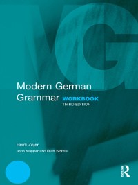 Cover Modern German Grammar Workbook