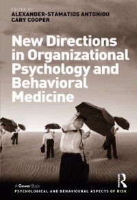 Cover New Directions in Organizational Psychology and Behavioral Medicine