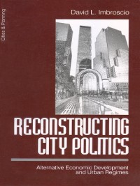 Cover Reconstructing City Politics