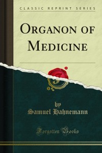 Cover Organon of Medicine