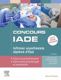 Cover Concours IADE - Infirmier anesthésiste diplômé d''Etat