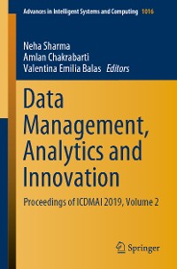 Cover Data Management, Analytics and Innovation