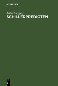 Cover Schillerpredigten